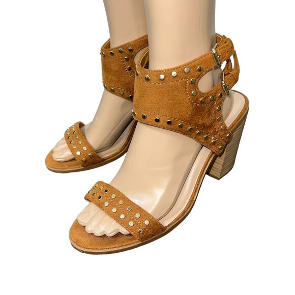 Soda from Buckle Womens High Heel Sandals Faux Leather Studded Strappy Size 9 - Picture 8 of 13